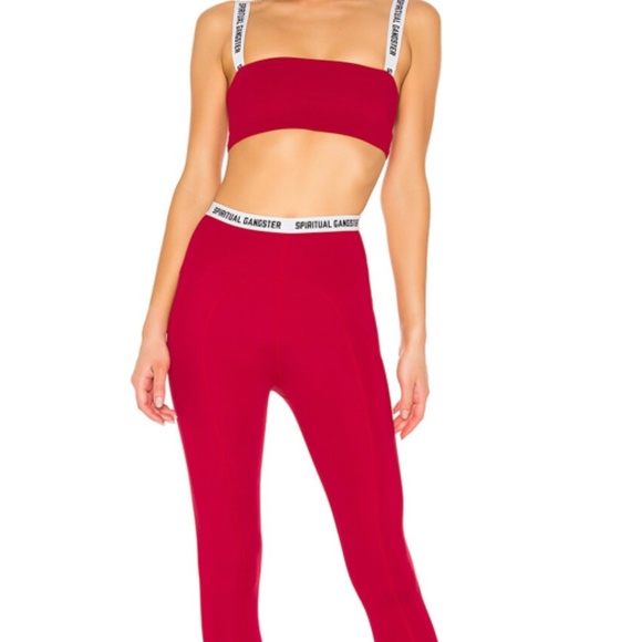 Spiritual Gangster Skylar Frame Bra/Saga SG Tight 2 Pcs Set - Picture 15 of 16